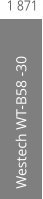 Westech WT-B58 -30    1 871